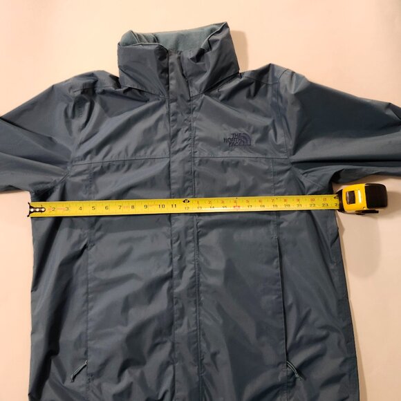 Vintage The North Face Resolve 2 Men’s L/G Rain Jacket — Mallard Blue - Picture 5 of 10